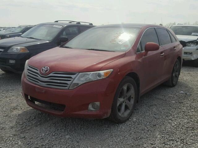 4T3ZK3BBXAU024952 - 2010 TOYOTA VENZA BASE RED photo 2