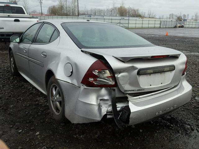 2G2WP552071159178 - 2007 PONTIAC GRAND PRIX Gümüş foto 3