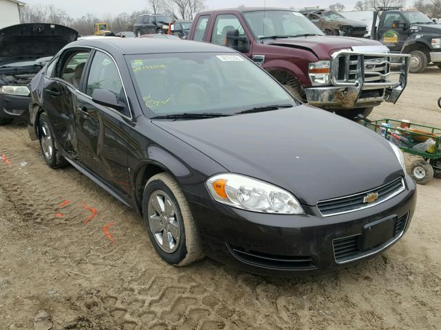 2G1WT57K591220282 - 2009 CHEVROLET IMPALA 1LT BROWN photo 1