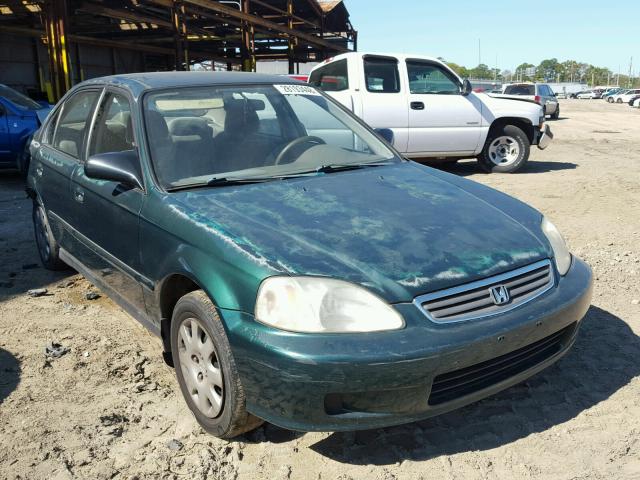 2HGEJ6618XH561625 - 1999 HONDA CIVIC BASE 绿色 照片 1
