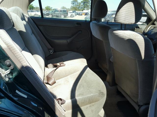 2HGEJ6618XH561625 - 1999 HONDA CIVIC BASE 绿色 照片 6