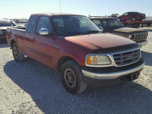 1FTRX17242NB07641 - 2002 FORD F150 MAROON photo 1