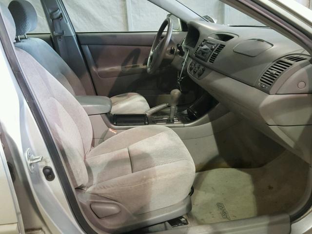 4T1BE32K13U707417 - 2003 TOYOTA CAMRY LE SILVER photo 5