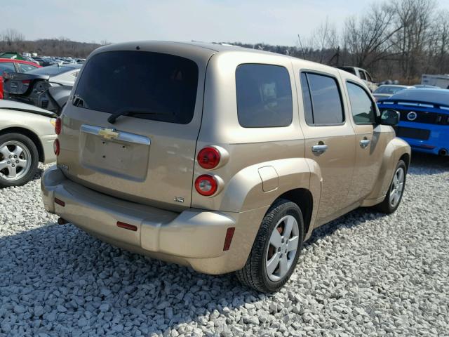 3GNDA13D66S576185 - 2006 CHEVROLET HHR LS BROWN photo 4