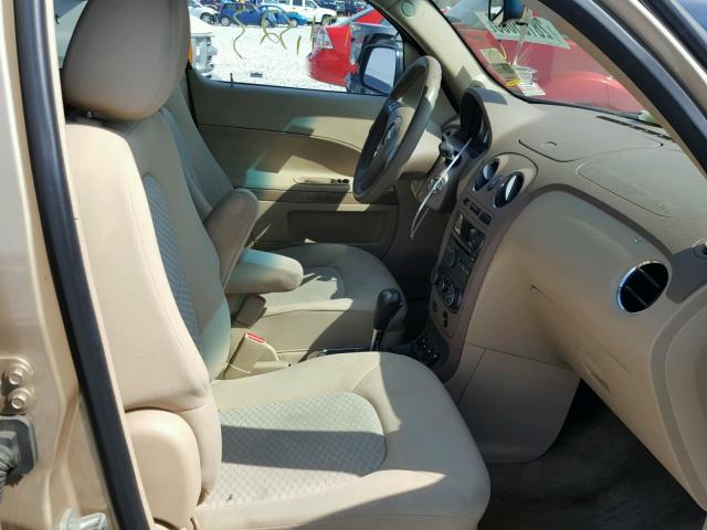 3GNDA13D66S576185 - 2006 CHEVROLET HHR LS BROWN photo 5
