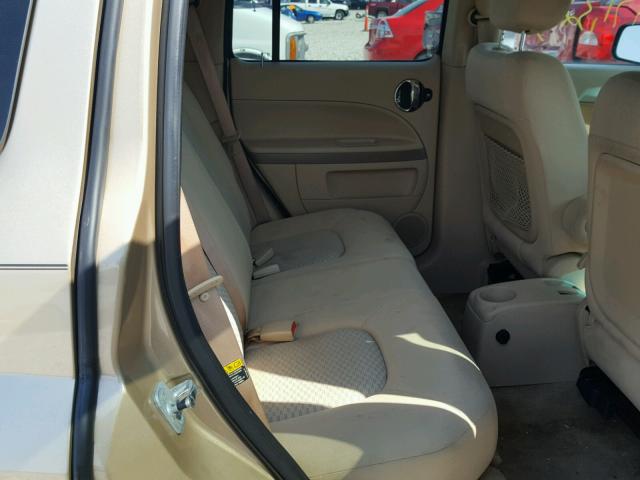 3GNDA13D66S576185 - 2006 CHEVROLET HHR LS BROWN photo 6