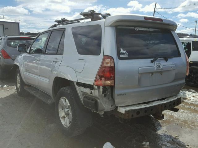 JTEBU17R350064625 - 2005 TOYOTA 4RUNNER LI SILVER photo 3