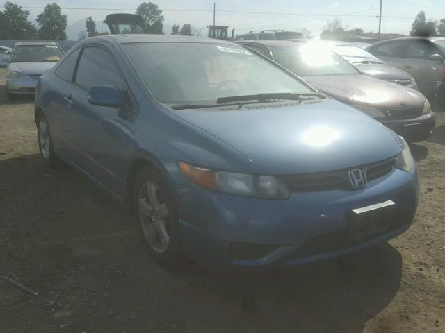 2HGFG12808H528273 - 2008 HONDA CIVIC EX ლურჯი ფოტო 1