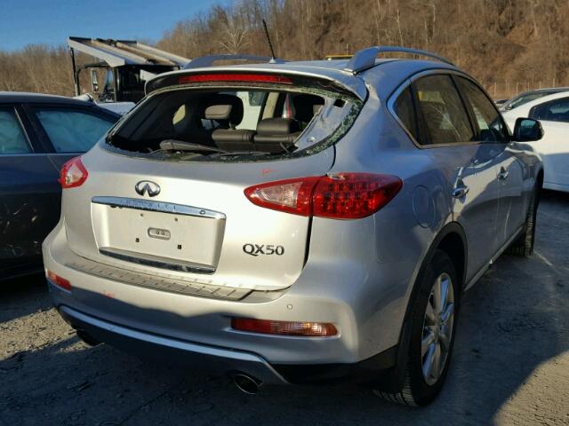 JN1BJ0RR2HM412581 - 2017 INFINITI QX50 SILVER photo 4