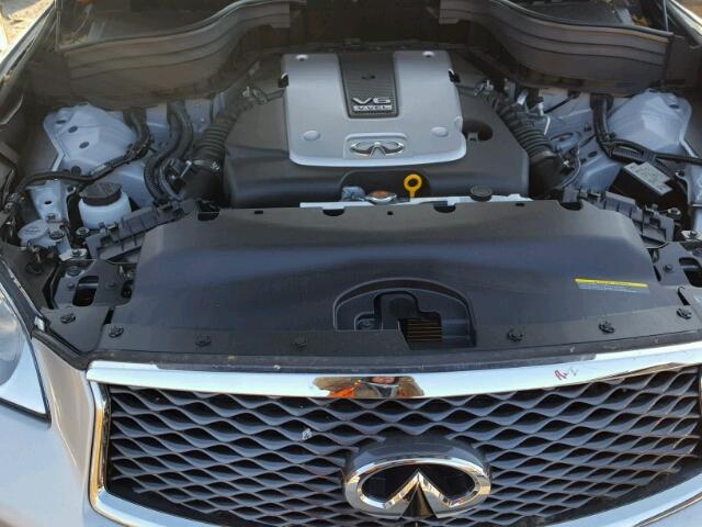 JN1BJ0RR2HM412581 - 2017 INFINITI QX50 SILVER photo 7