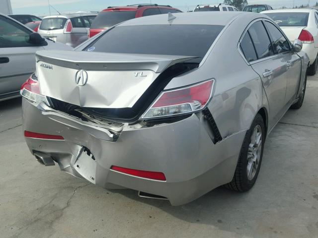 19UUA8F57AA016077 - 2010 ACURA TL SILVER photo 4