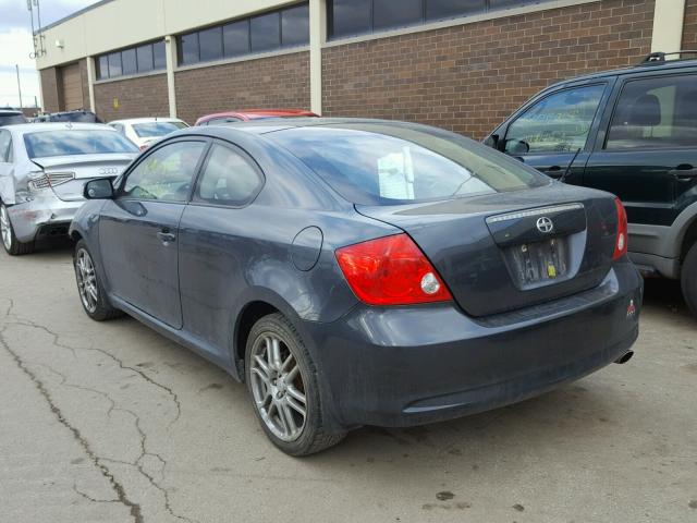 JTKDE177770156910 - 2007 TOYOTA SCION TC 灰色 照片 3