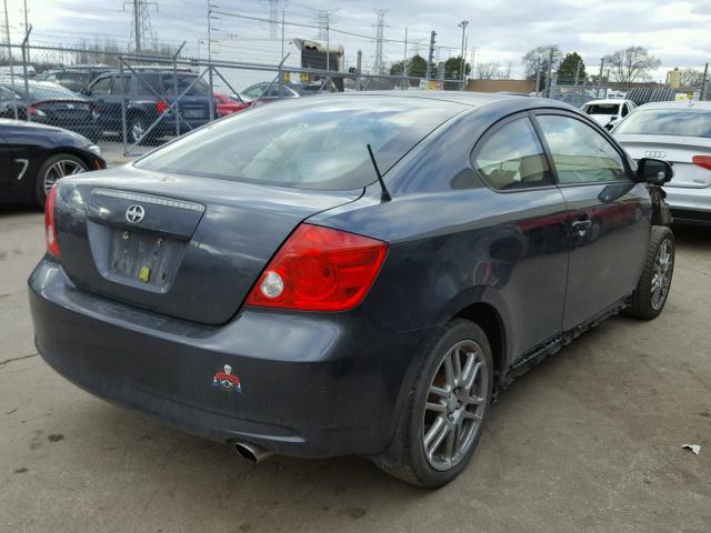 JTKDE177770156910 - 2007 TOYOTA SCION TC 灰色 照片 4