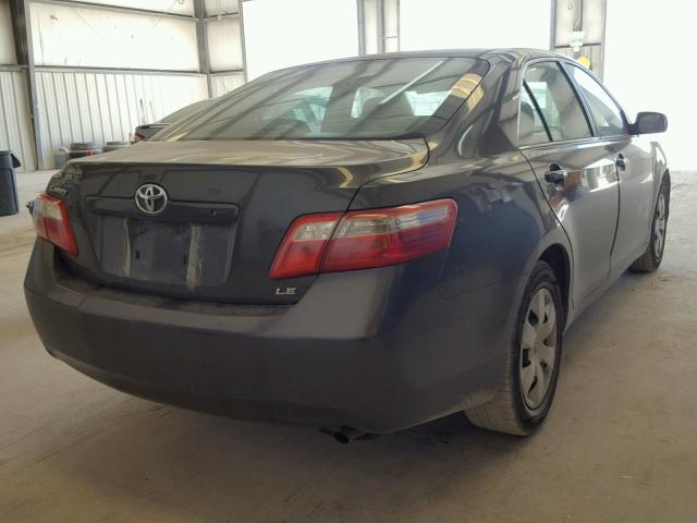 4T1BE46K99U266757 - 2009 TOYOTA CAMRY BASE GRAY photo 4