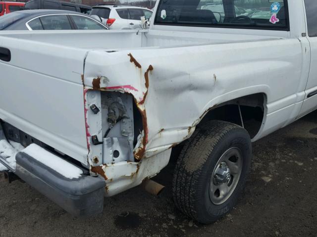 1B7HC13Y61J591979 - 2001 DODGE RAM 1500 WHITE photo 9