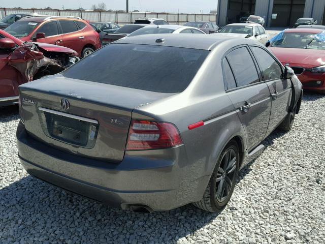 19UUA66297A047348 - 2007 ACURA TL GRAY photo 4