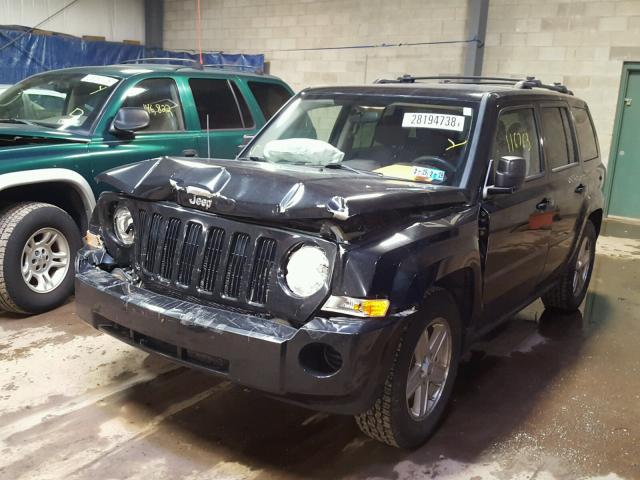 1J4NF2GB9AD593188 - 2010 JEEP PATRIOT SP BLACK photo 2