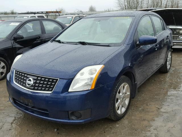 3N1AB61EX7L680386 - 2007 NISSAN SENTRA BLUE photo 2