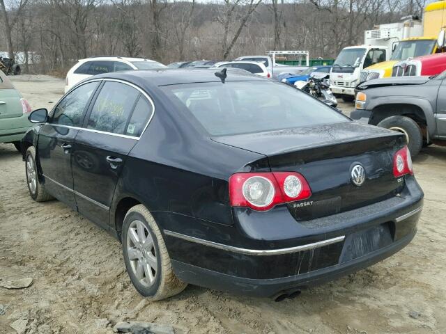 WVWEK73C48E247499 - 2008 VOLKSWAGEN PASSAT LUX BLACK photo 3