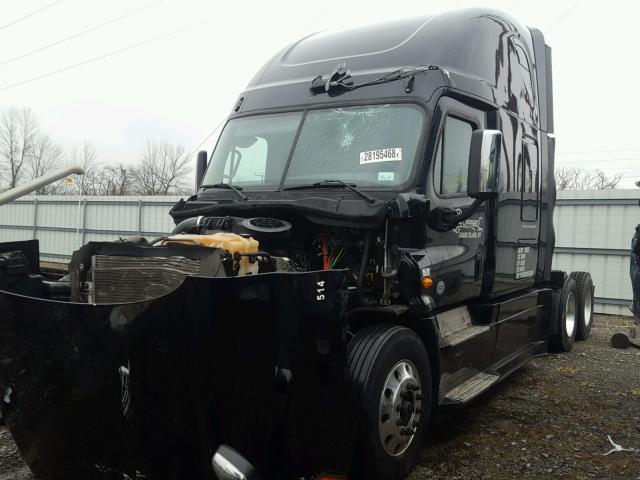 1FUJGLD61ELFU3195 - 2014 FREIGHTLINER CASCADIA 1 BLACK photo 2