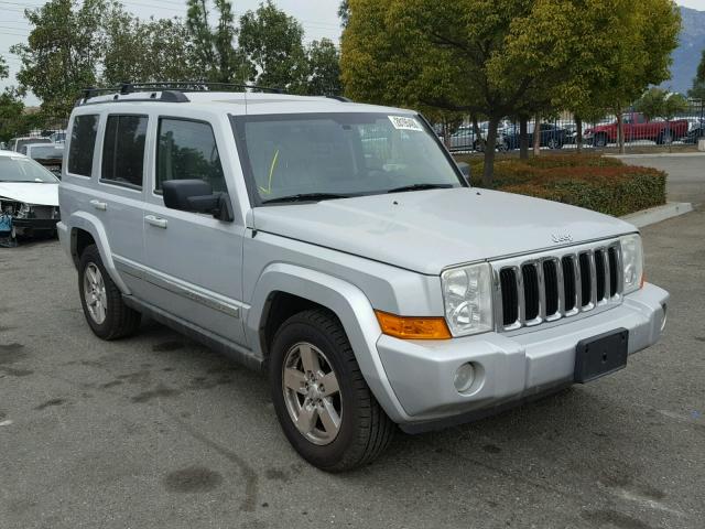 1J8HH58227C589178 - 2007 JEEP COMMANDER SILVER photo 1