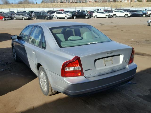 YV1TS92D321257463 - 2002 VOLVO S80 SILVER photo 3