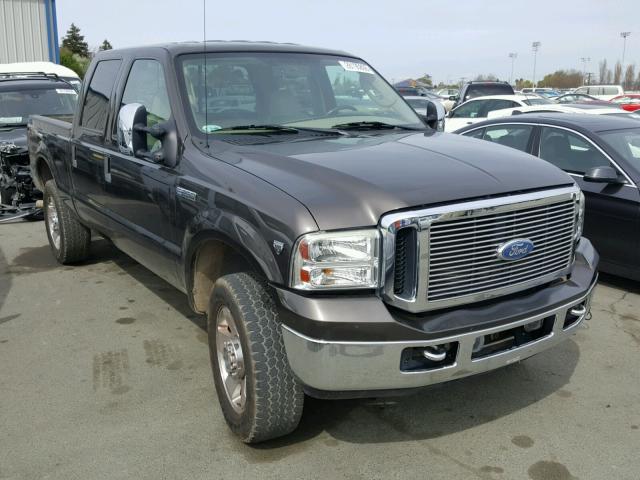 1FTSW21Y16EC22288 - 2006 FORD F250 SUPER GRAY photo 1