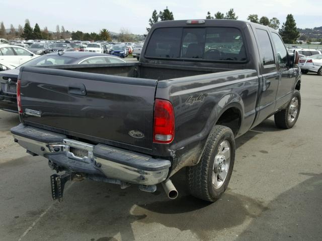 1FTSW21Y16EC22288 - 2006 FORD F250 SUPER GRAY photo 4