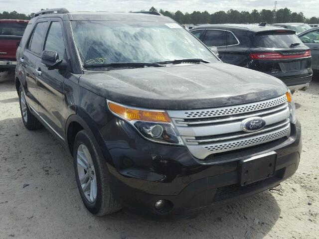 1FM5K7D89DGB62274 - 2013 FORD EXPLORER X BLACK photo 1