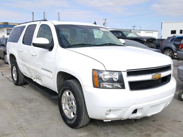 1GNFK16348J241035 - 2008 CHEVROLET SUBURBAN K WHITE photo 1