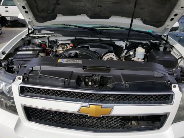 1GNFK16348J241035 - 2008 CHEVROLET SUBURBAN K WHITE photo 7