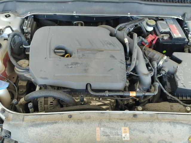 3FA6P0HD3ER365377 - 2014 FORD FUSION SE SILVER photo 7