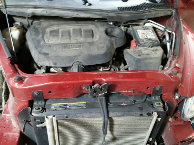 3GNBAADB2AS592803 - 2010 CHEVROLET HHR LS RED photo 7