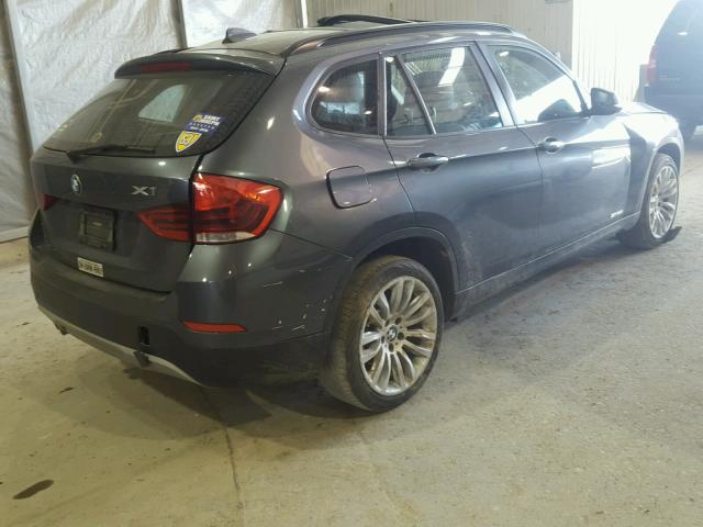 WBAVM1C51EVW47733 - 2014 BMW X1 SDRIVE2 GRAY photo 4