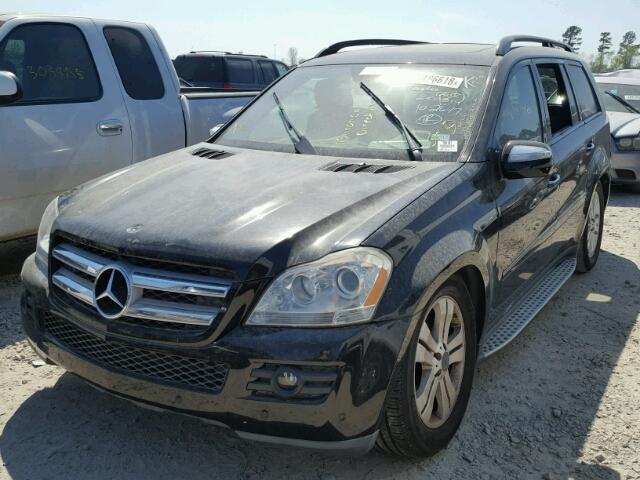 4JGBF71E79A477425 - 2009 MERCEDES-BENZ GL 450 4MA BLACK photo 2