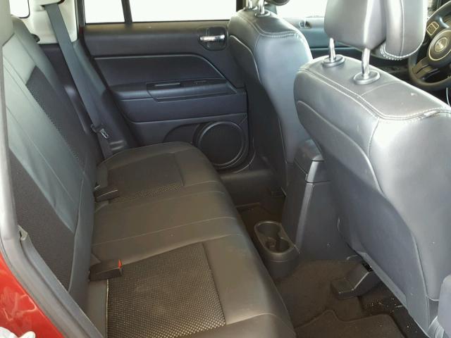 1C4NJCBA4FD319123 - 2015 JEEP COMPASS SP RED photo 6