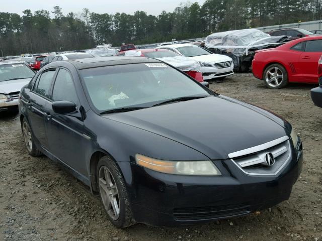 19UUA66255A070994 - 2005 ACURA TL BLACK photo 1