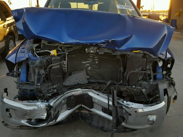 1C6RR7LT8GS297018 - 2016 RAM 1500 SLT BLUE photo 9