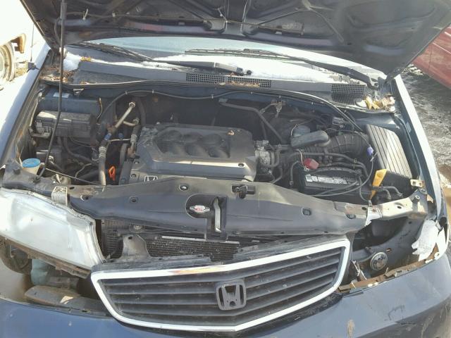 2HKRL1858YH500958 - 2000 HONDA ODYSSEY LX BLUE photo 7