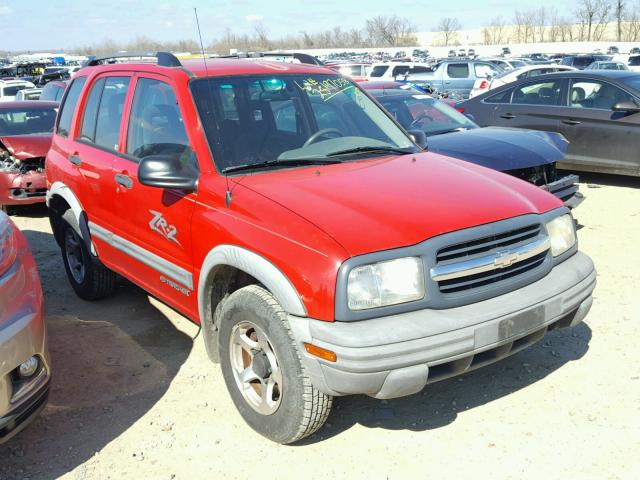 2CNBJ734336901352 - 2003 CHEVROLET TRACKER ZR RED photo 1