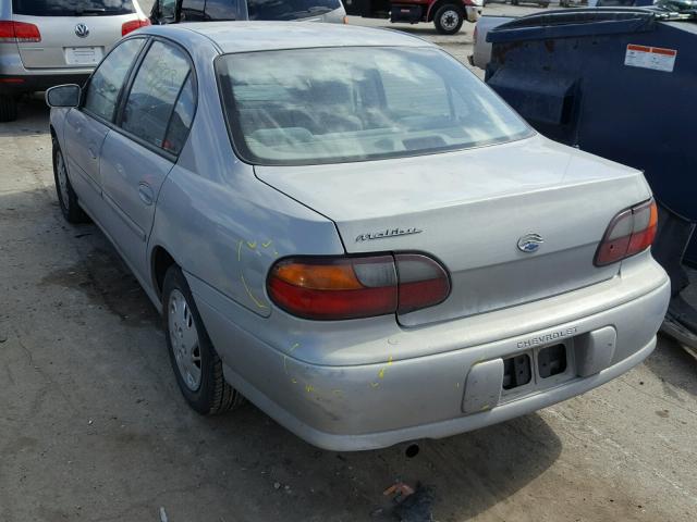 1G1ND52M1W6143075 - 1998 CHEVROLET MALIBU SILVER photo 3