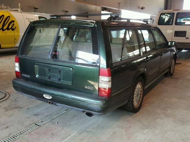 YV1KW9601T1031558 - 1996 VOLVO 960 GREEN photo 4