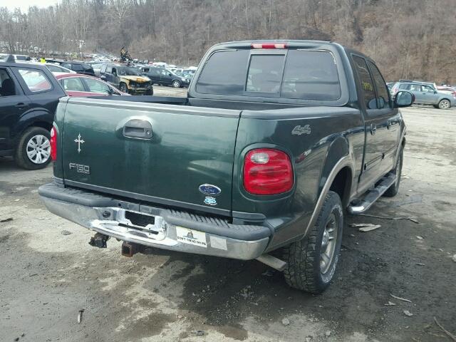 1FTRW08L13KA84522 - 2003 FORD F150 SUPER GREEN photo 4