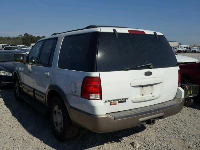 1FMRU17W83LA95854 - 2003 FORD EXPEDITION WHITE photo 3