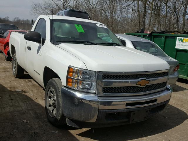 1GCNCPEX4CZ121173 - 2012 CHEVROLET SILVERADO WHITE photo 1