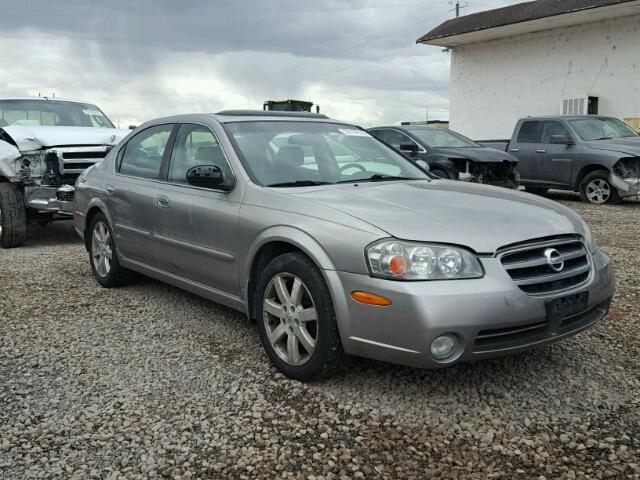 JN1DA31D02T438300 - 2002 NISSAN MAXIMA GLE SILVER photo 1