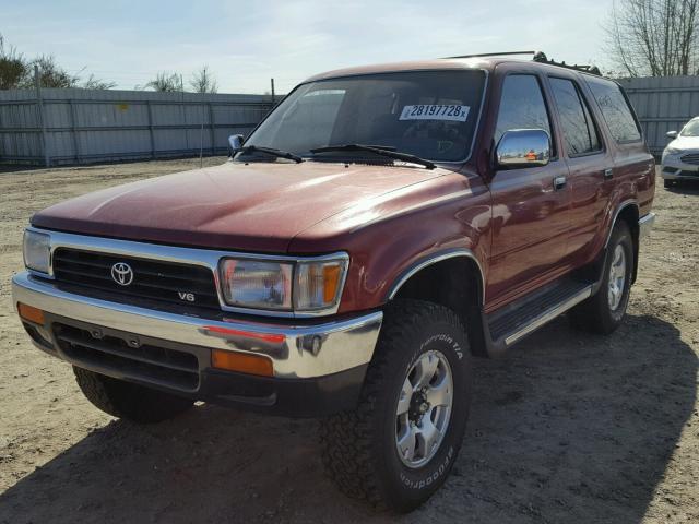 JT3VN39W8P0127058 - 1993 TOYOTA 4RUNNER VN RED photo 2