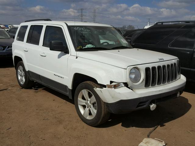 1C4NJRFB5ED820848 - 2014 JEEP PATRIOT LA WHITE photo 1