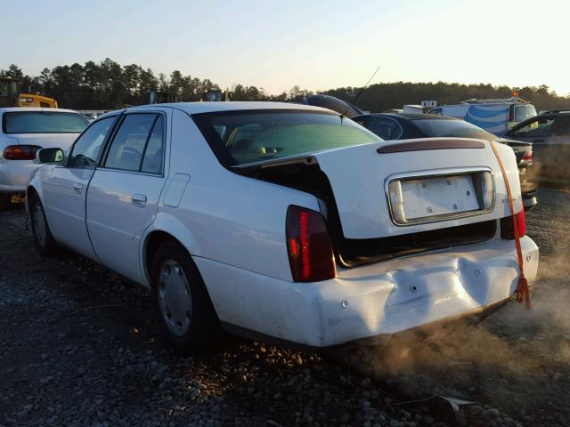 1G6KE57Y4YU298823 - 2000 CADILLAC DEVILLE DH WHITE photo 3