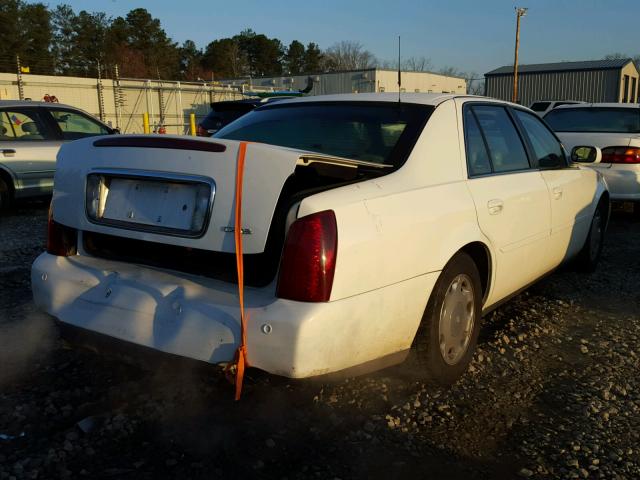 1G6KE57Y4YU298823 - 2000 CADILLAC DEVILLE DH WHITE photo 4